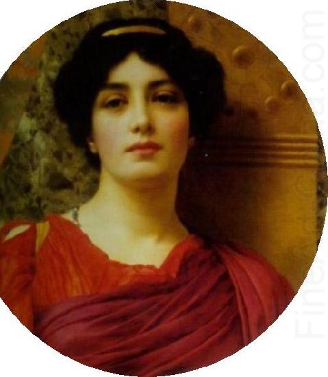 Contemplation, John William Godward